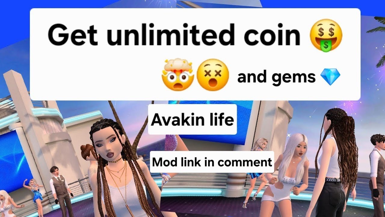 😵🤯😱 avakin life sky Mod to get free gem and xp 😵🤯 #avakinlife#avakinlifemod#mod#freegem#skymod