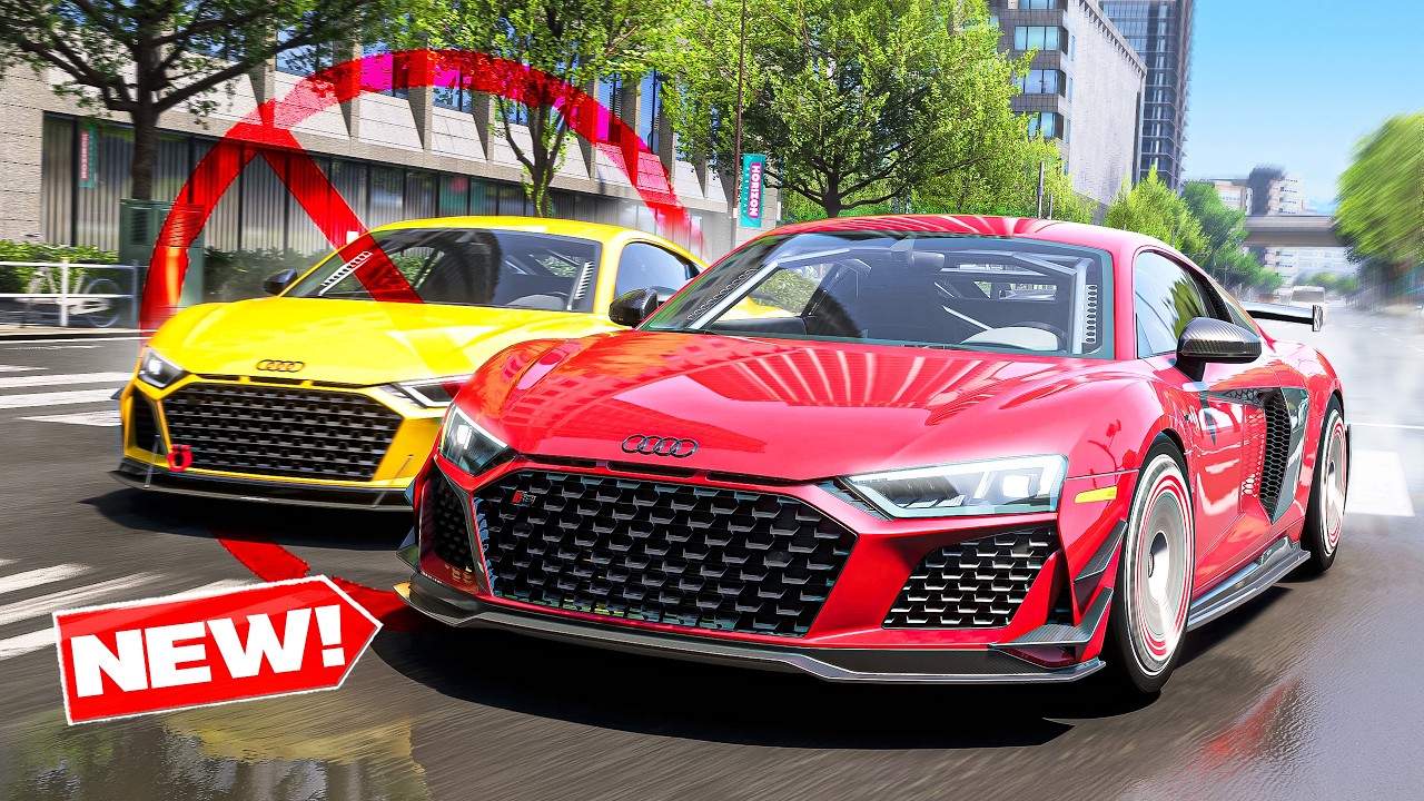 Forza Horizon 6 - The NEW 1,200HP Audi R8 GT RWD is... Weird