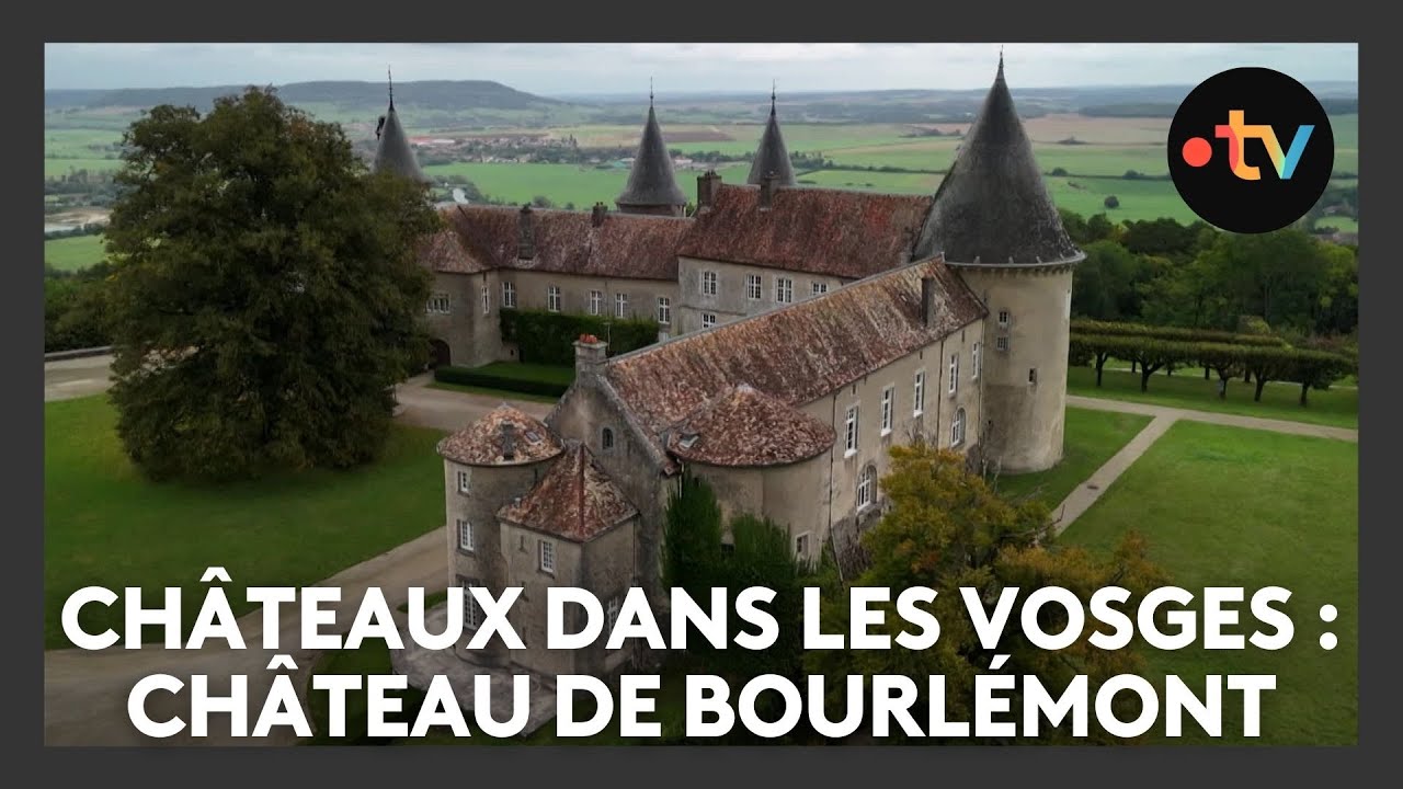 Les châteaux dans les Vosges : le Château de Bourlémont à Frebécourt