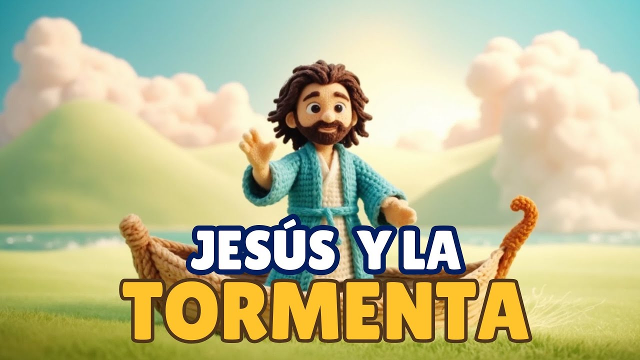 Jesús Calma la Tormenta | Canción Infantil Cristiana | Milagro de Jesús | Música Cristiana infantil