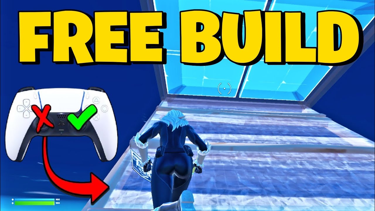 Como Construir igual Pro-player no Controle (Tutorial de construção Fortnite) 🛠️