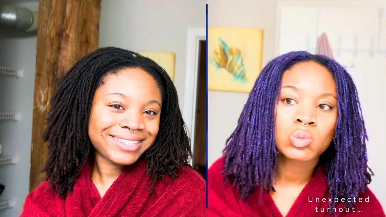 Honest Review Trying Hair wax on Locs for the 1st time/ GRWM Raven Black Cosplay