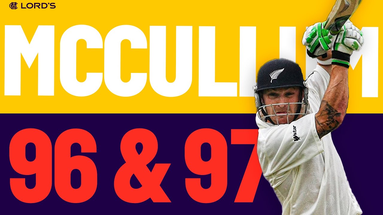 Out in the 90s TWICE! | Brendon McCullum's Lord's Near Misses! | England v NZ 2004 & 2008 | Lord's