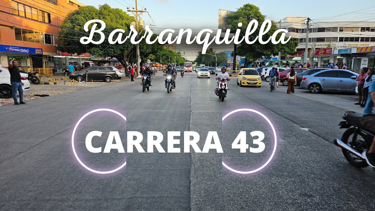 CARRERA 43 | Recorrido Urbano en Barranquilla - Ruta Gastronómica... 😋😋😋