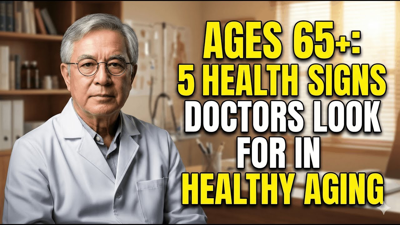 Ages 65+: 5 Health Signs Doctors Look for in Healthy Aging