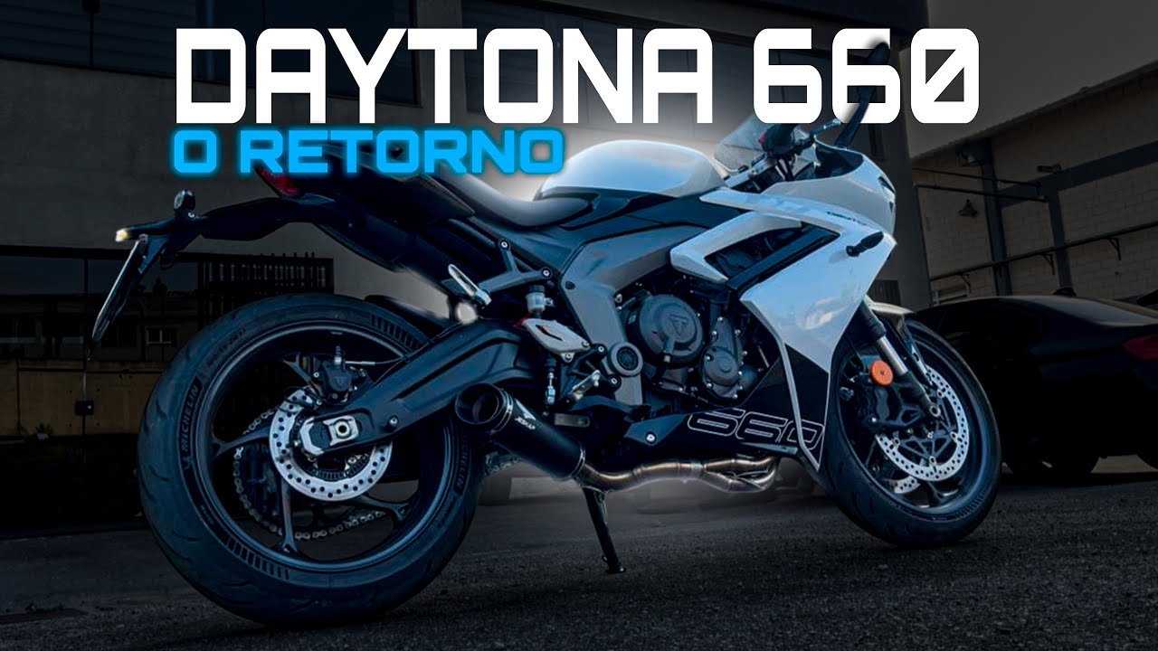 O RETORNO INSANO DA LENDA DAYTONA 660🔥🔥😮‍💨