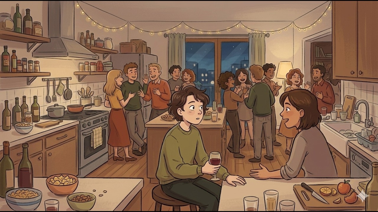 The Psychology of People Who Stand Alone at Parties