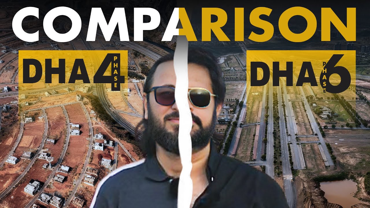 Comparison : DHA 4 vs DHA 6 🔥 Which is Better ❓ | dha phase 6 islamabad | dha phase 4