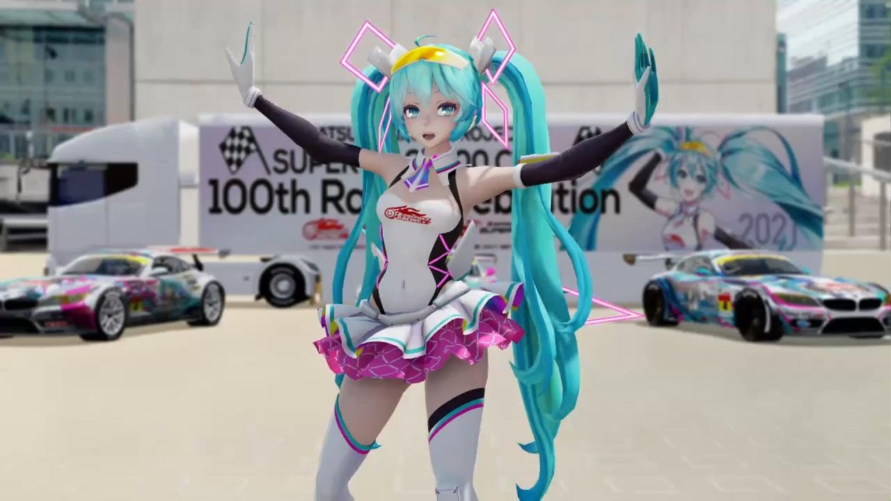 【MMD】Venom / Kairiki bear x JubyPhonic x Racing Miku 2021 ver.【English Cover】