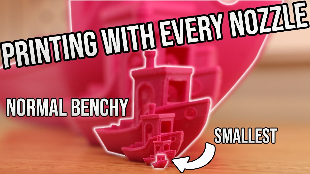 Start Swapping Nozzles!  Printing With Every Bambu Nozzle Size