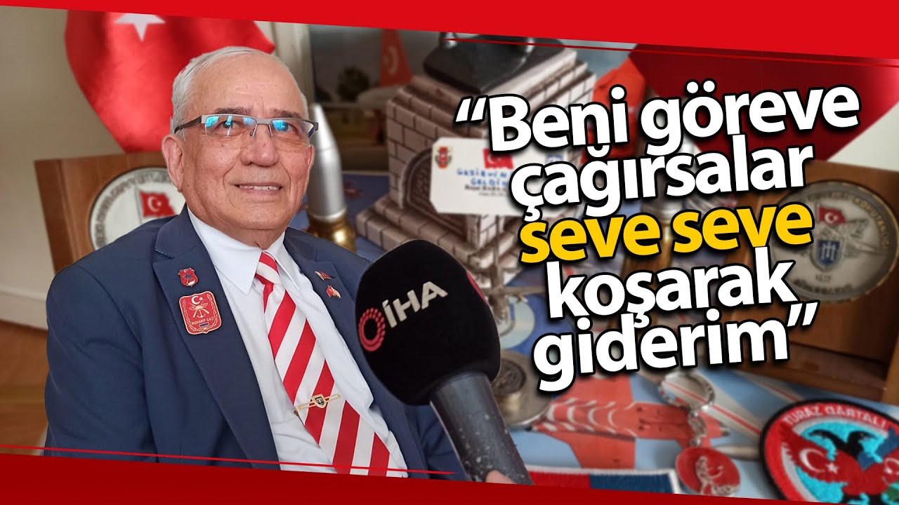 87 Yaşındaki Kıbrıs Gazisi, Çıkarma Günlerini Yeniden Yaşadı...
