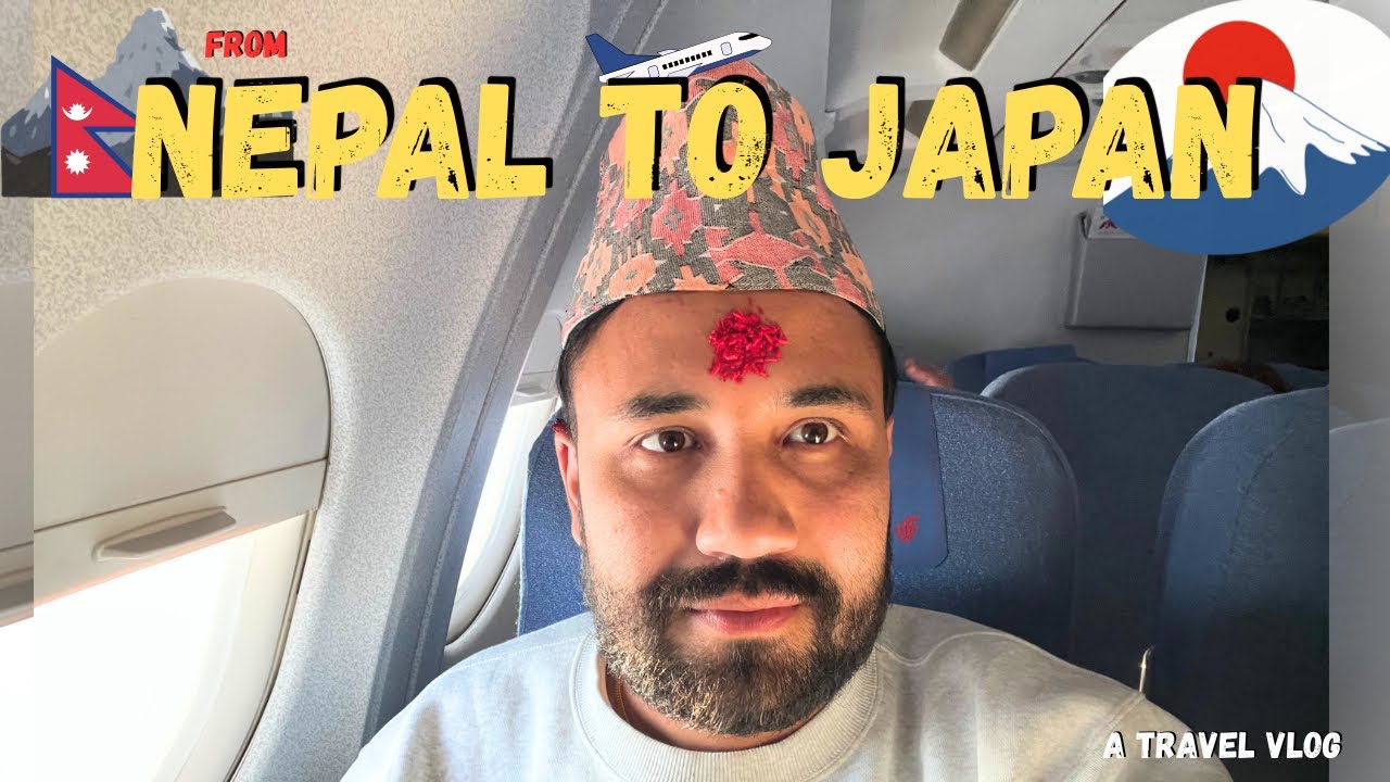 From Nepal to Japan 🇯🇵 | My Travel Story