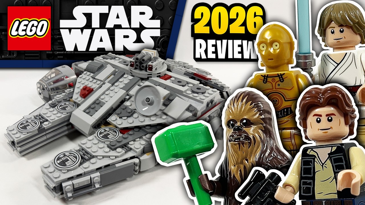 Обзор набора LEGO Star Wars &laquo;Тысячелетний сокол&raquo; (75426) для Smart Play 2026.