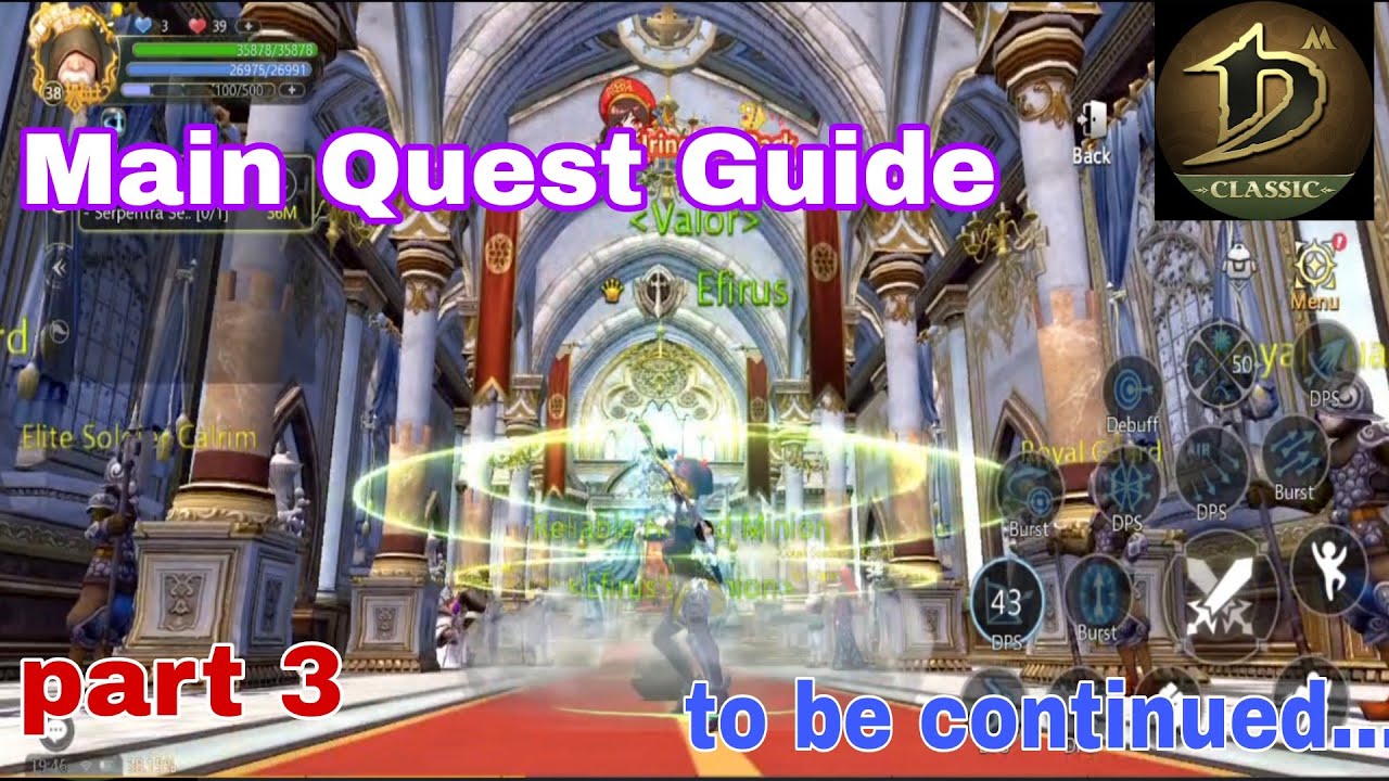 Lv.33 Main Quest Guide p.3 • Dragon Nest M Classic