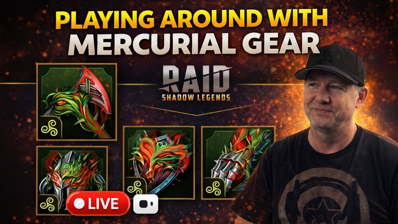 LIVE - Playing Around w/ Mecurial - Roster Reviews