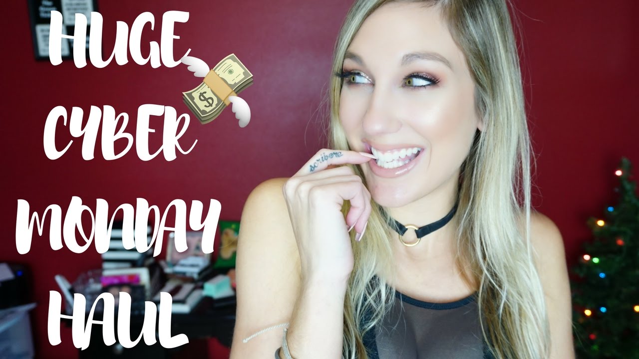 HUGE CYBER MONDAY HAUL │ FASHION BEAUTY & NEW MAKEUP