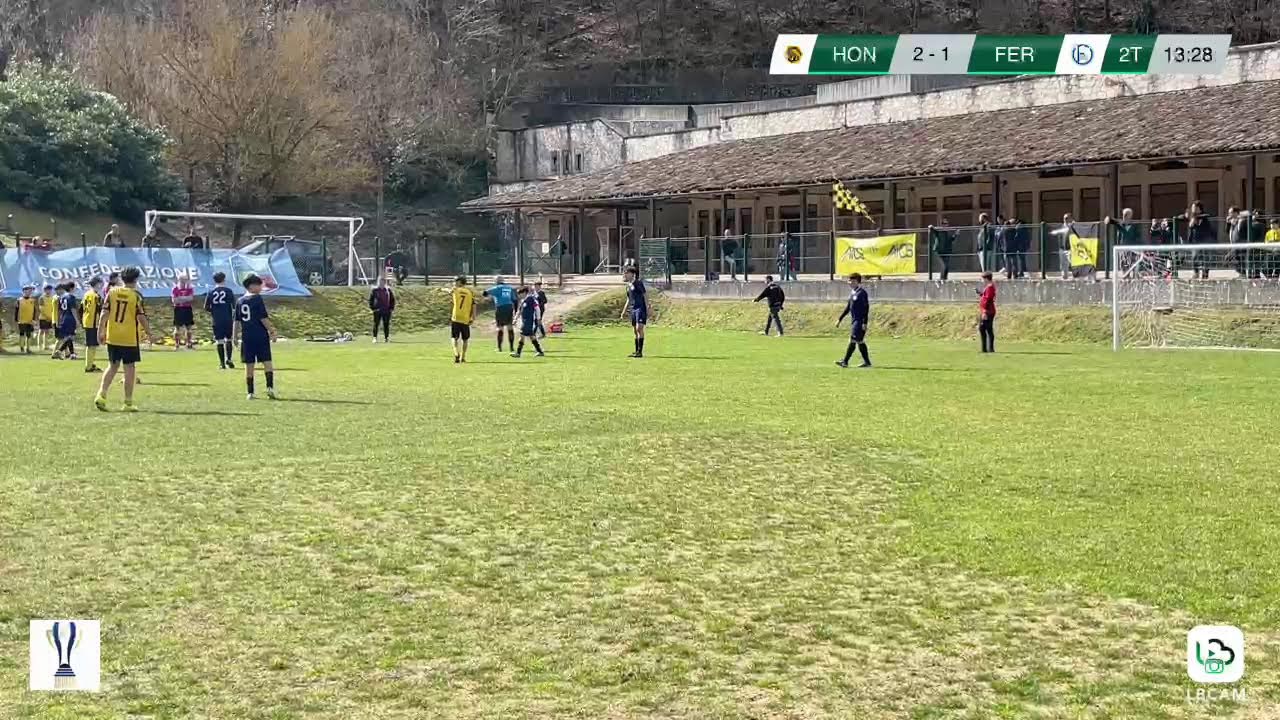 Diretta Trofeo Cascia Cup 2026 - Categoria 2013: Honey MG Gialla vs Ferratella Blu.