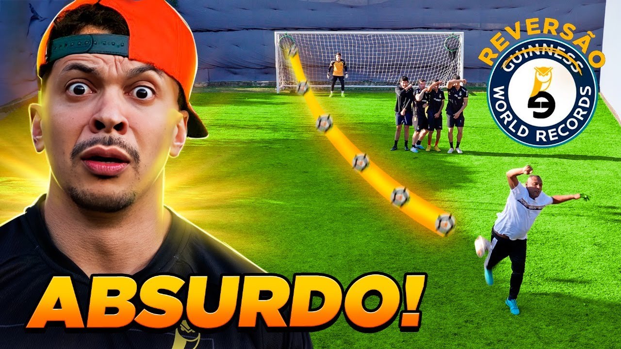 O RETORNO DO HOMEM QUE S&Oacute; CHUTA DE CALCANHAR 🎯😱 *inacredit&aacute;vel *