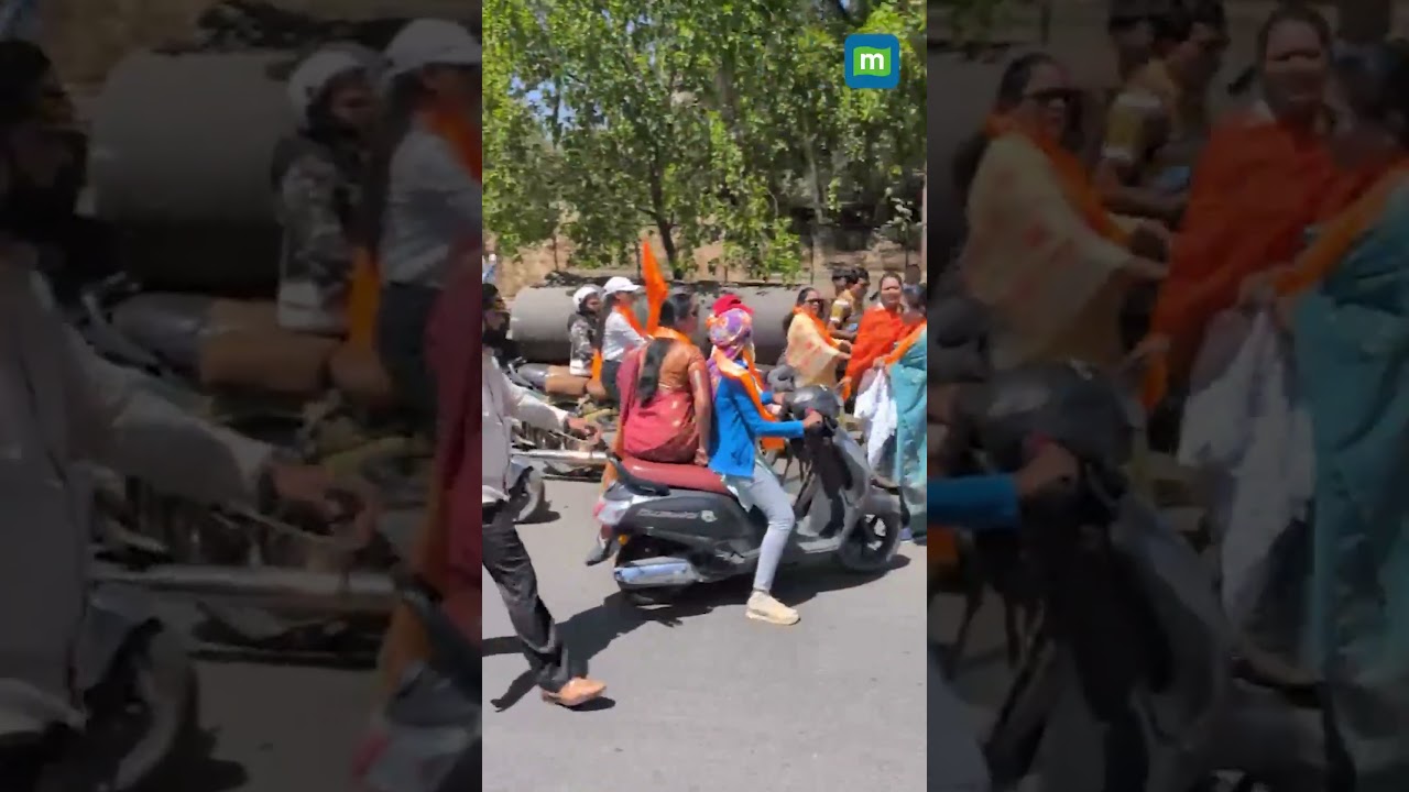 #WATCH | Hindu women protest outside TCS Nashik, raise slogans