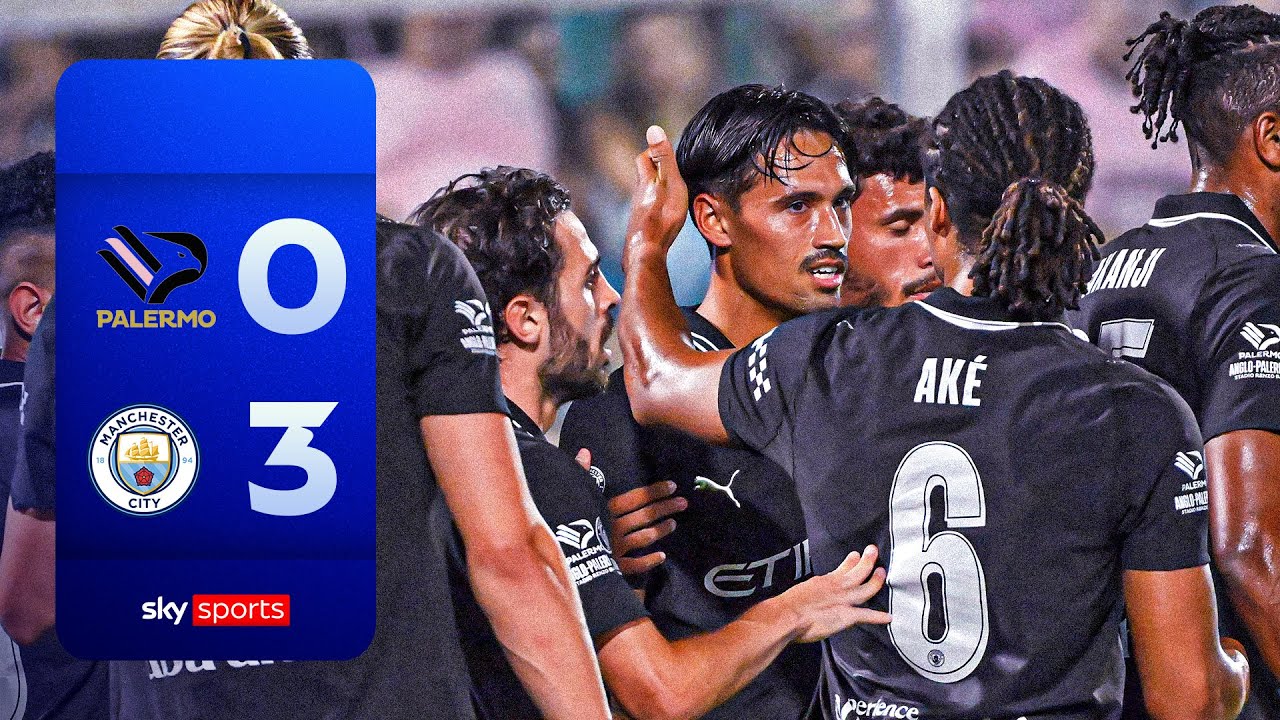 Reijnders bags brace as City dominate | Palermo 0-3 Man City | Pre-Season Highlights