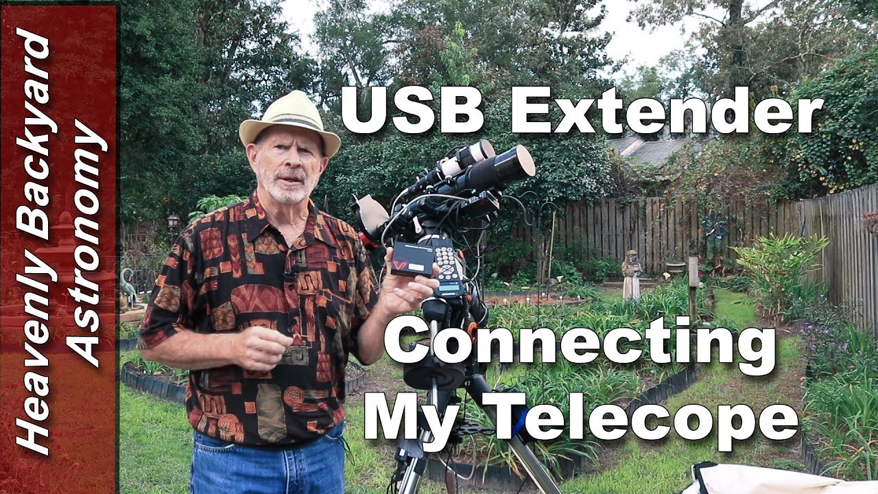 USB Extender Connecting my Telescope to Inside Computer for comfortable astrophotography