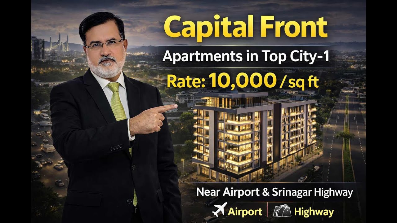 Capital Front Top City-1 | Luxury Apartments Near Airport | Aliyan Group of Marketing