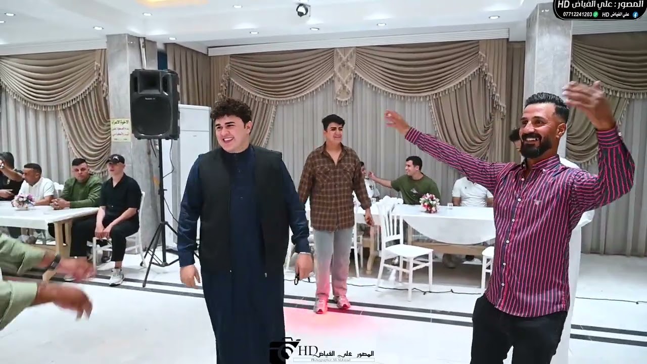 حنة كرار الفريجي اداء المطرب علي الدهام قاعة بيت فنجان  تصوير علي الفياض 07712241203