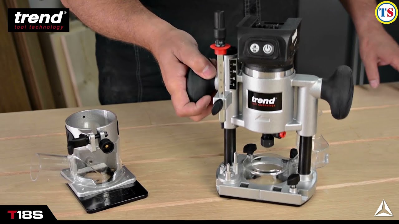 Trend 18V Cordless Brushless Routers | Items 83328, 90454 & 18798