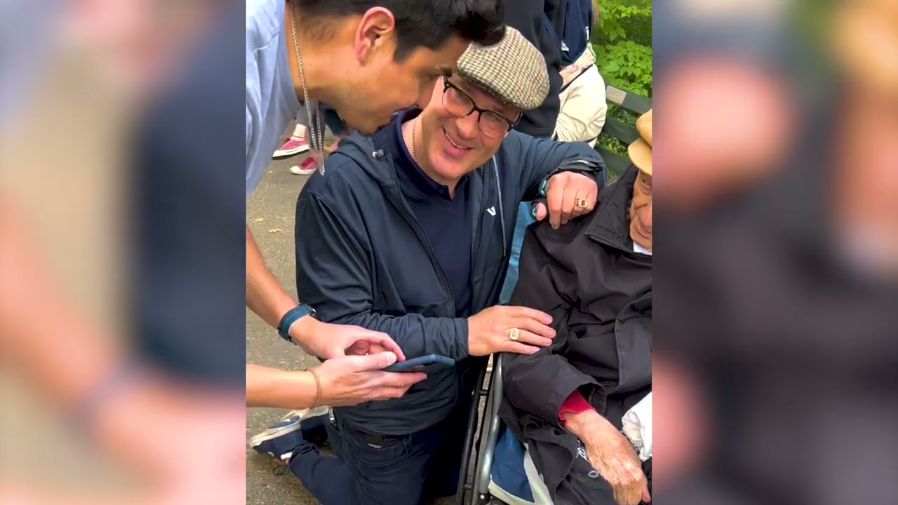 Leon and Michael Wildes spotted at Strawberry Fields 2022