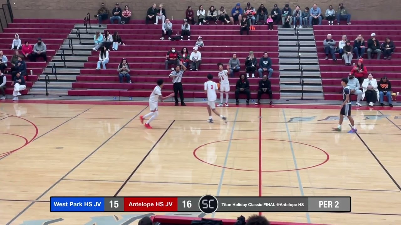 West Park HS JV vs Antelope HS JV Titan Holiday Classic FINAL Champ Game @Antelope HS