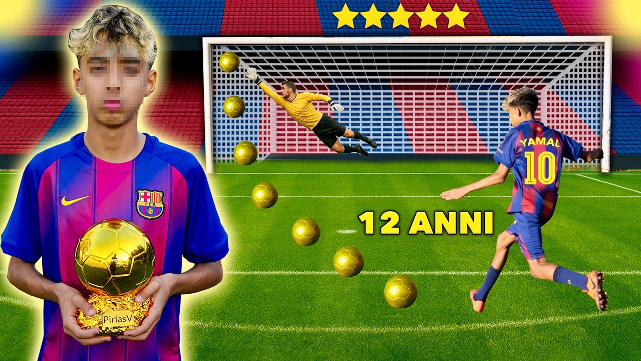 Наследнику ЯМАЛА исполнилось 12 лет!! 😱 ДЕТСКИЙ ЗОЛОТОЙ ШАР? *футбольный феномен*