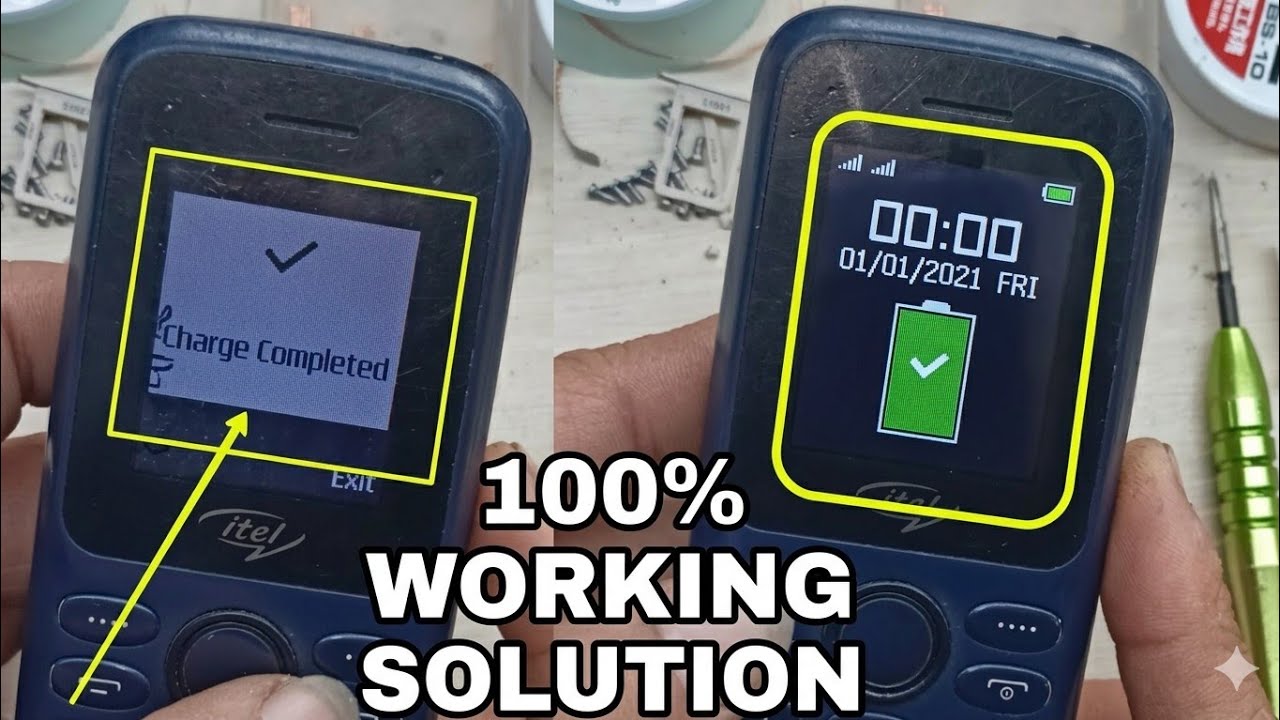 itel 2163 Charging Complete Solution | 100% Fix Itel 2163 Charging Error & Fake Charging