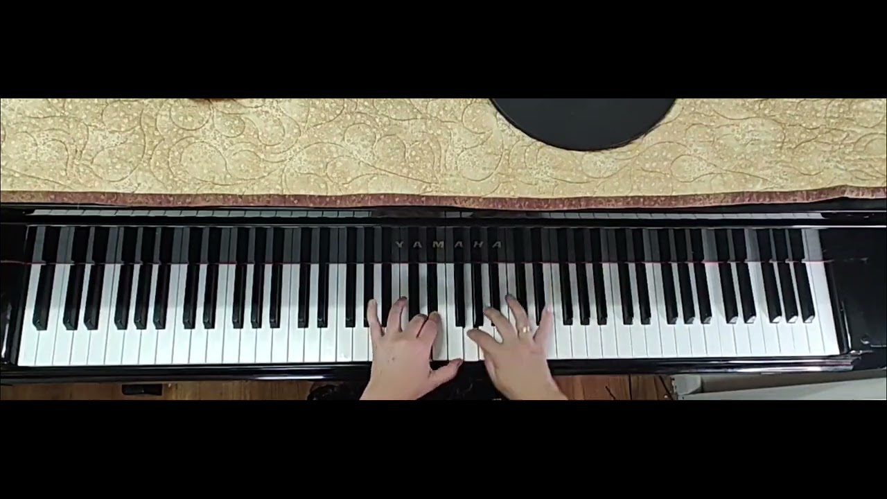 Bach Minuet II from Partita in Bb Hands Together Instructions Piano Practice #suzukipiano