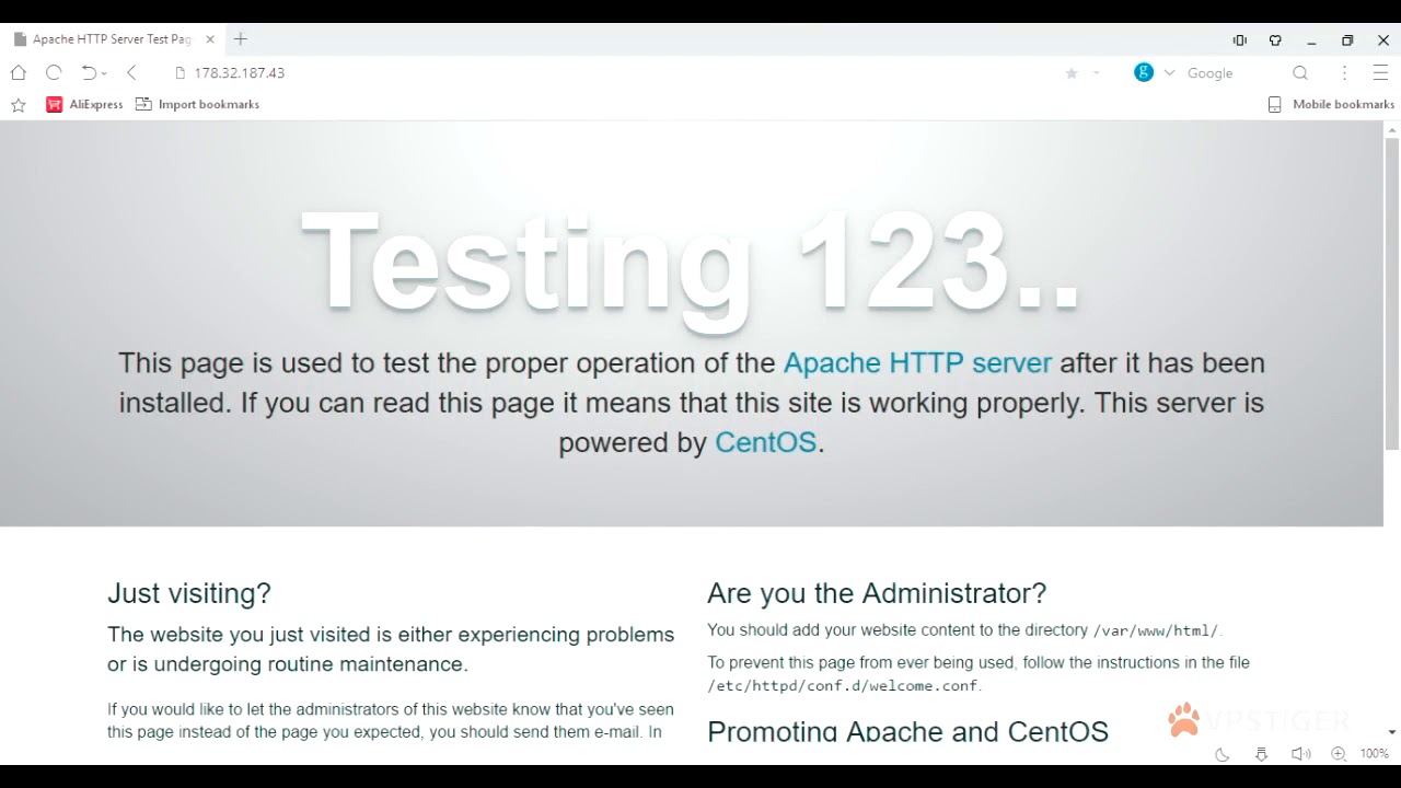 How to Install Apache (Web Server) on CentOS 7