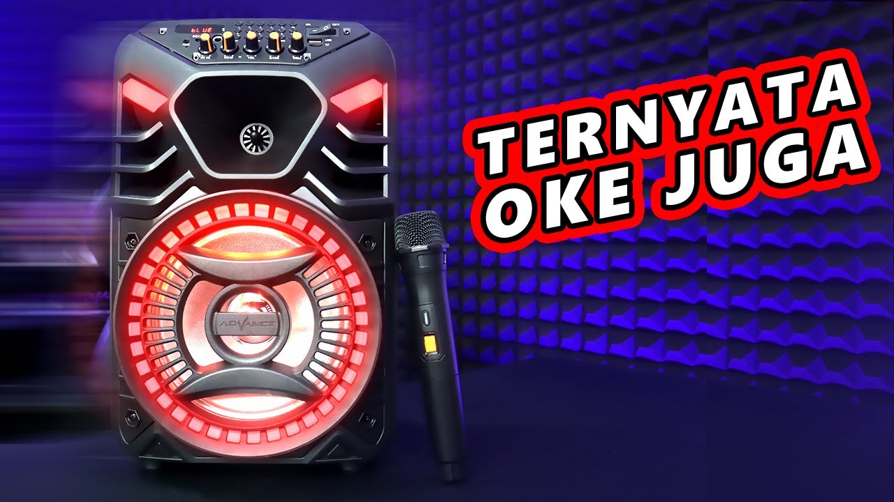 MURAH, SUARA KENCENG, NGEBASS !! SPEAKER ADVANCE K881 NEW