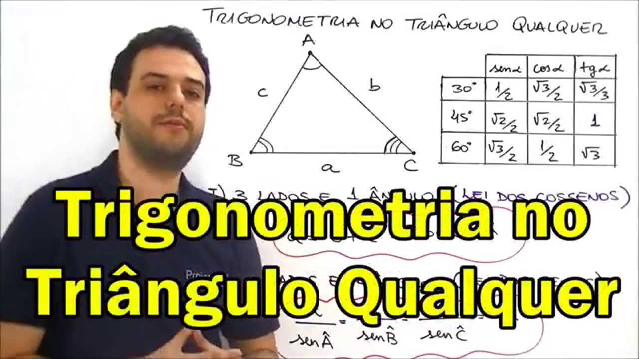 Xtensivo   Matem&aacute;tica   Trigonometria no Tri&acirc;ngulo Qualquer   Prof  Marcos Assump&ccedil;&atilde;o