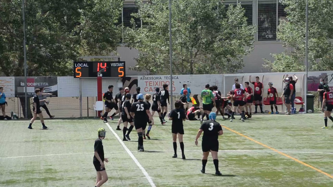 Rugby S16 R.C. Senglars Vs. BUC-Anoia R.C. 1a part