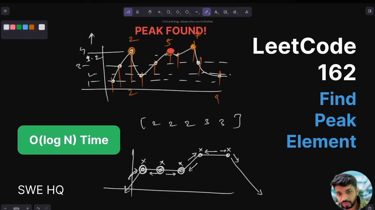162: Find Peak Element | Binary Search on Unsorted Arrays!
