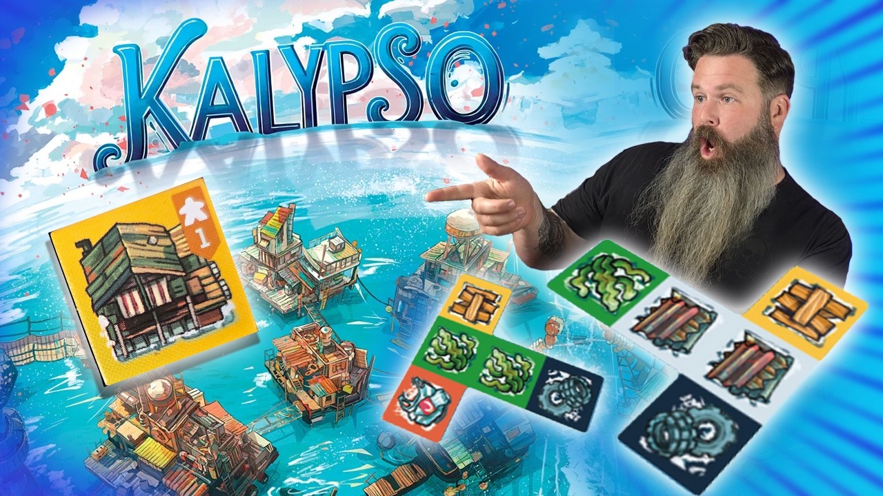 Эта игра просто захватывает! — Предварительный обзор настольной игры Kalypso на Kickstarter