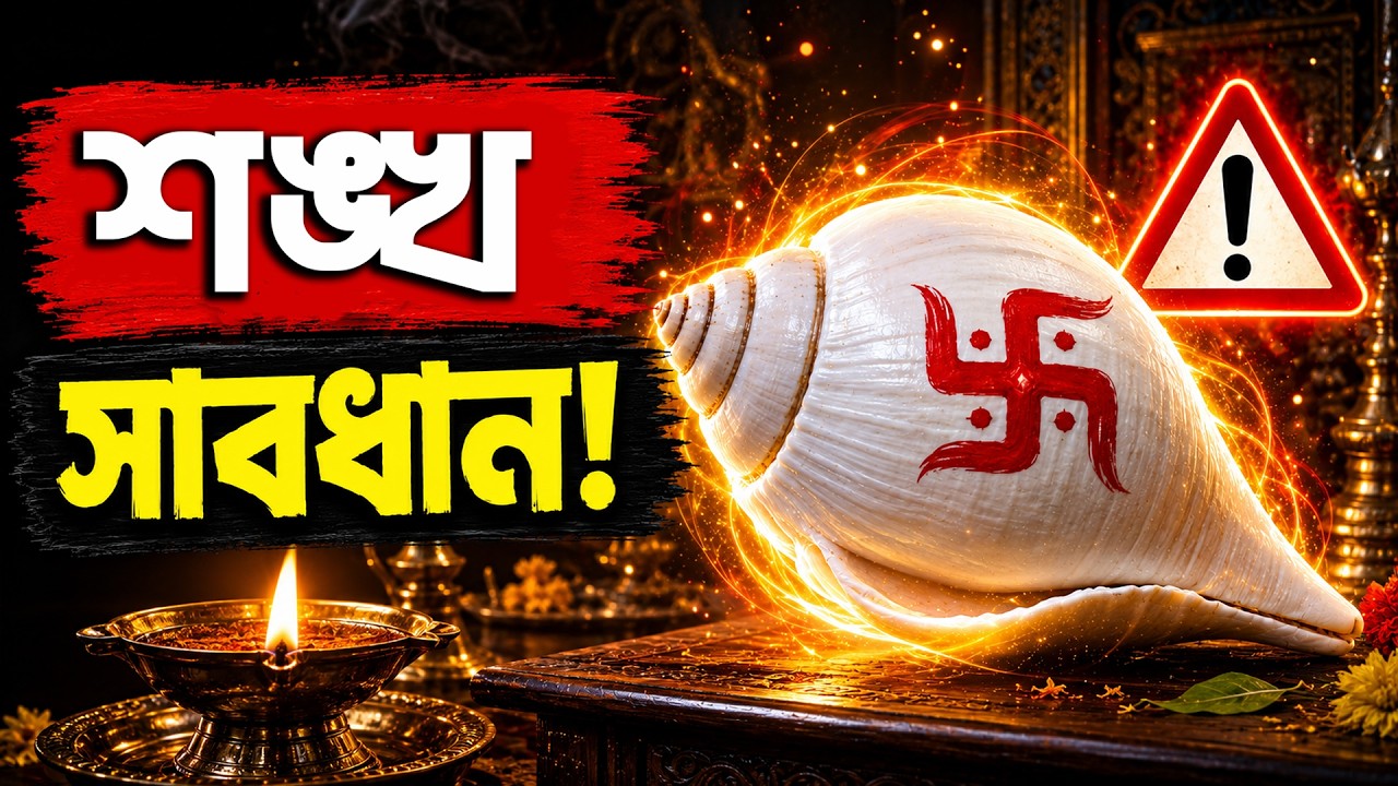 শঙ্খ বা শাঁখ কিভাবে রাখবেন? না জানলে বিপদ || Use of  Shankha