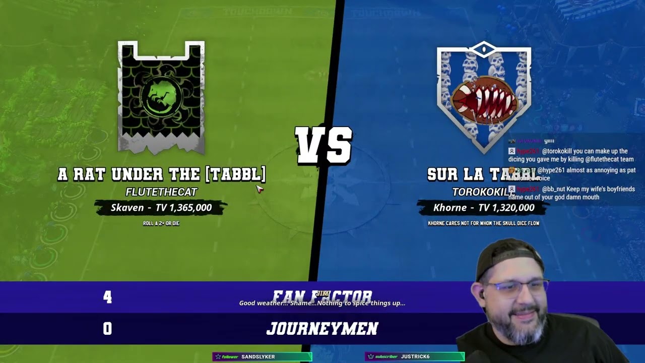 TABBL D1 - Week 3 Skaven vs Torokokill's Khorne