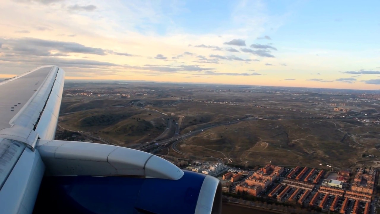 British Airways BA456 B767-300ER Landing Adolfo Su&aacute;rez Madrid&ndash;Barajas Airport | 2017-Jan-15