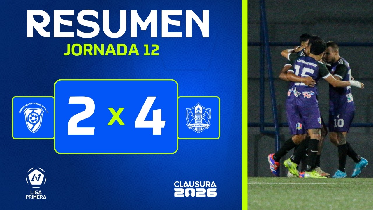 Resumen | Matagalpa FC vs Real Madriz | Jornada 12 | CLAUSURA 2026 | Liga Primera