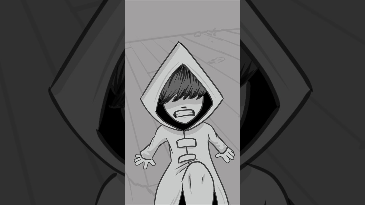 What the Thin man did to Six | Little Nightmares 2 #shorts