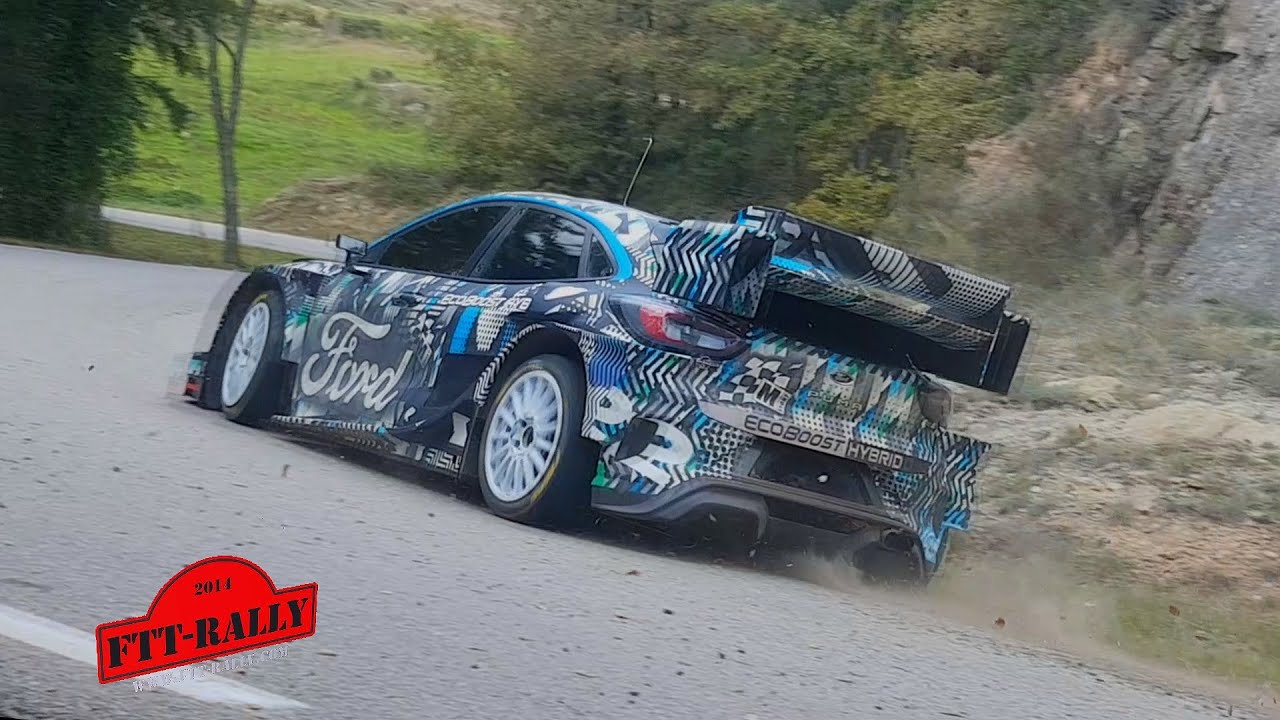 Test Ford Puma Hybrid WRC 2022 [HD] S&eacute;bastien Loeb | M-Sport | by Ftt-Rally