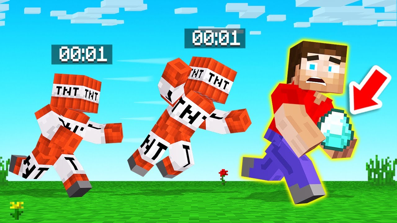 NO DIAMOND = YOU EXPLODE! (Minecraft)