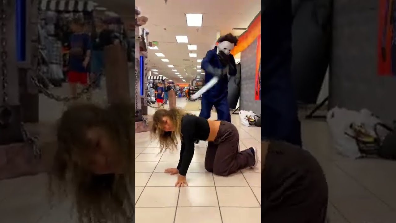 NO FEAR TWERK!! Michael, Merrick & @CorinneJoy #Shorts (Thanks @spirithalloween for having us!)
