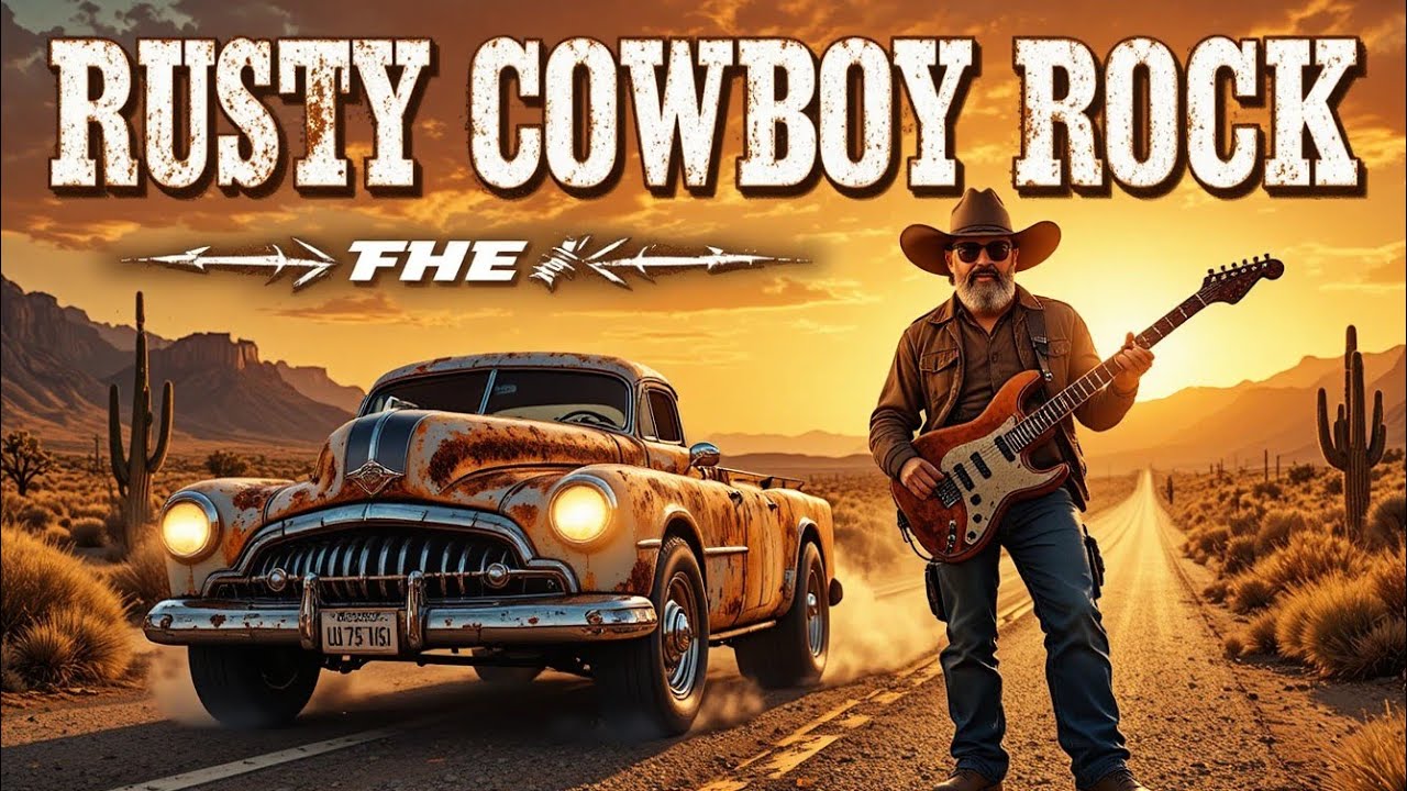 Rusty Cowboy Rock: The Soundtrack of the Open Road #RustyCowboyRock #CountryRockRoll #FreedomRide