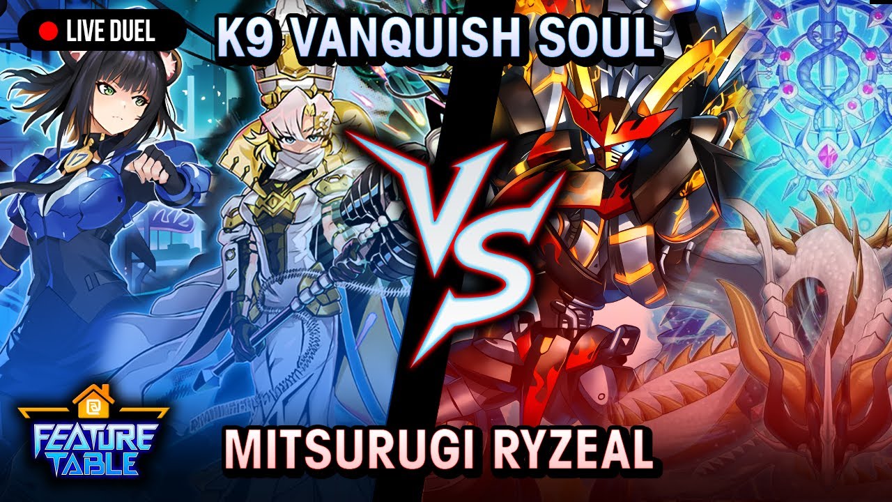K9 Vanquish Soul VS Mitsurugi Ryzeal (META VS FUTURE META)