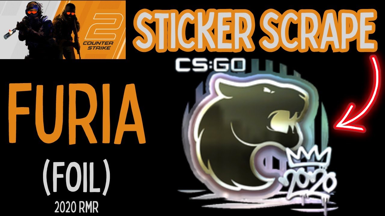 Furia Foil 2020 RMR Sticker Scrape #ohnepixel